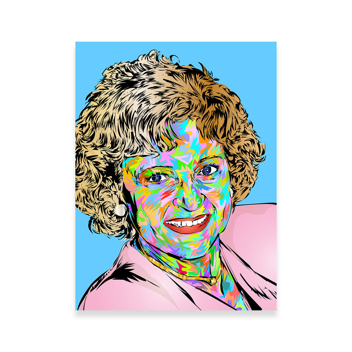 Betty White Stunning Wall Art for Your Home Decor