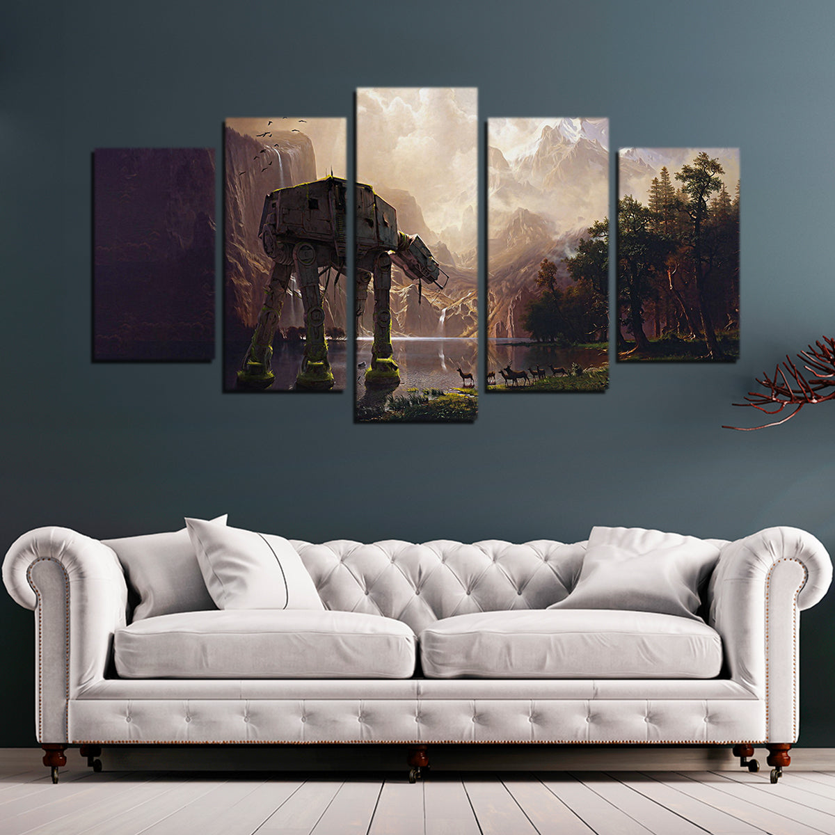 Stunning AT - AT Walker Wall Art for Star Wars Fans