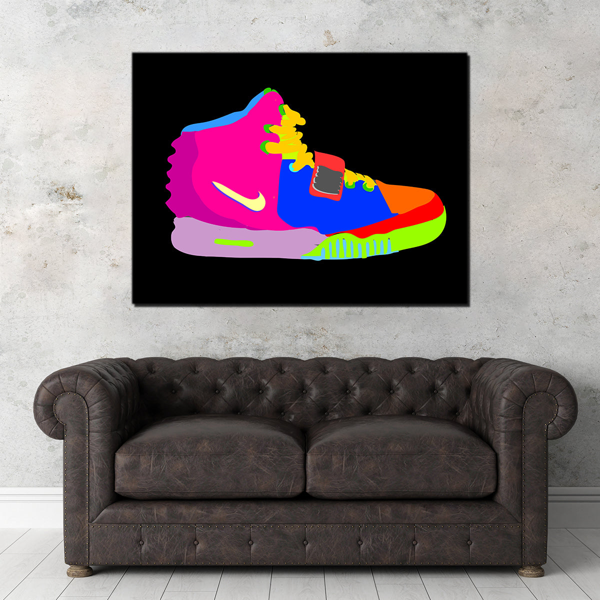 Stylish Air Yeezy and Them Wall Art for Modern Spaces