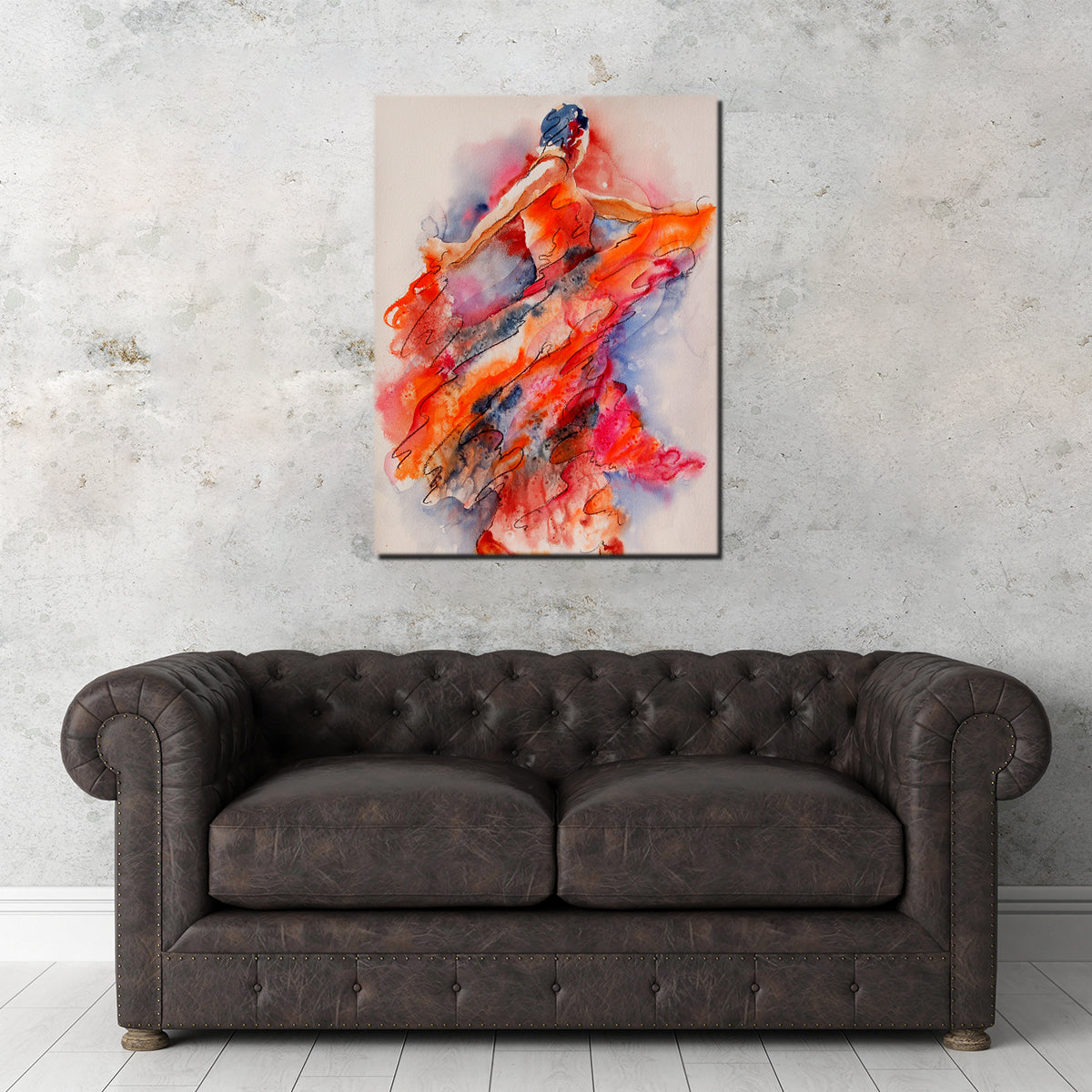 Alluring Flamenco Wall Art by Gerry Segismundo