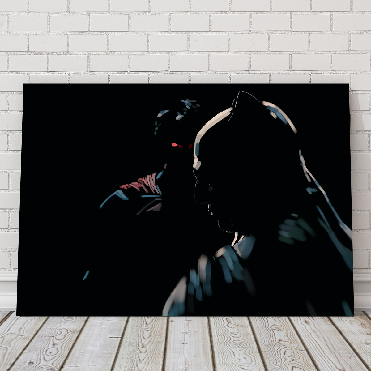 Epic Batman Vs Superman Wall Art by Andy Brackpool