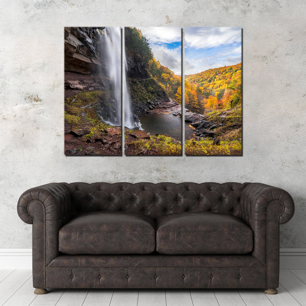 Stunning Behind the Falls Wall Art by Shaun Mayer