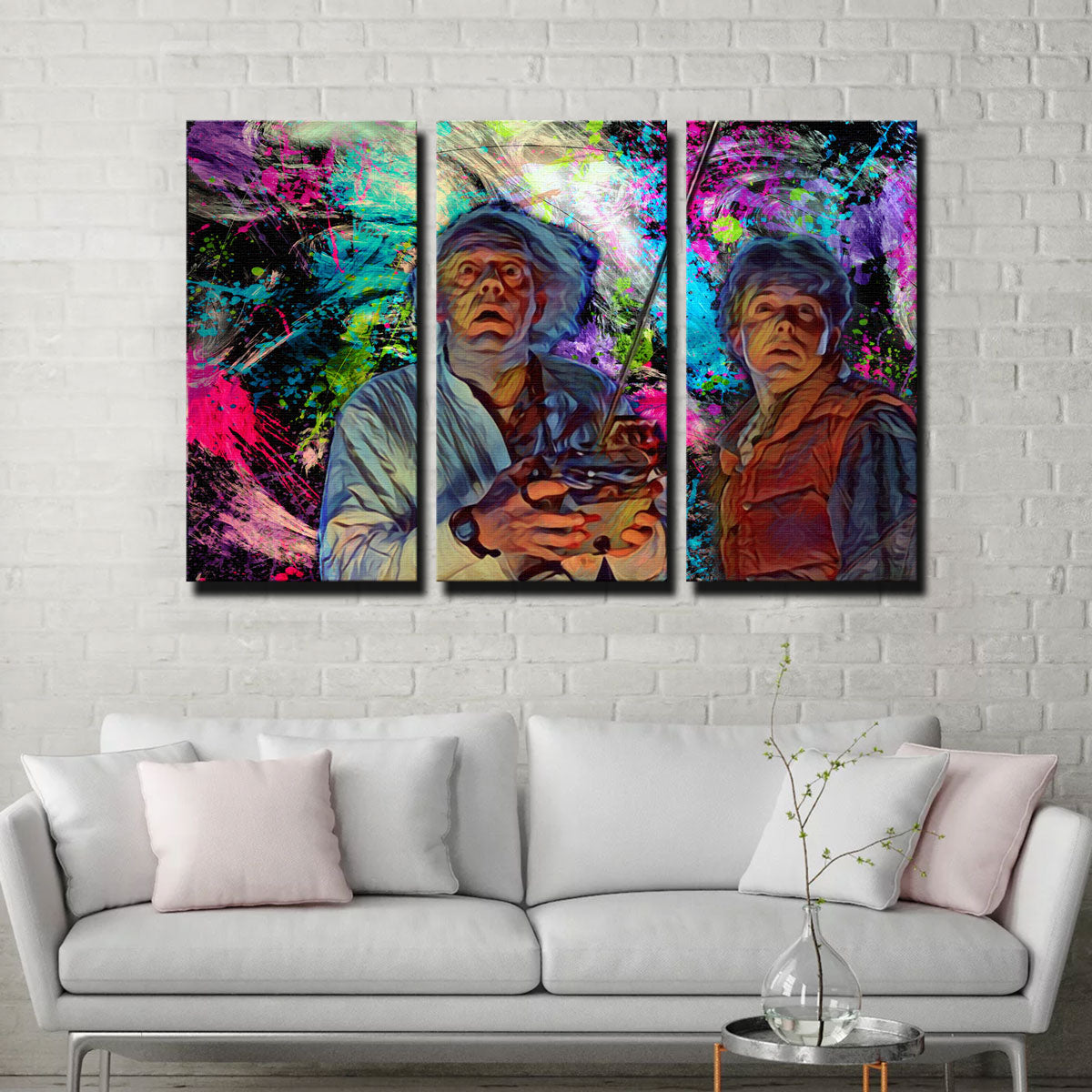 Back to the Future Authentic Wall Art - Museum-Quality Canvas Print