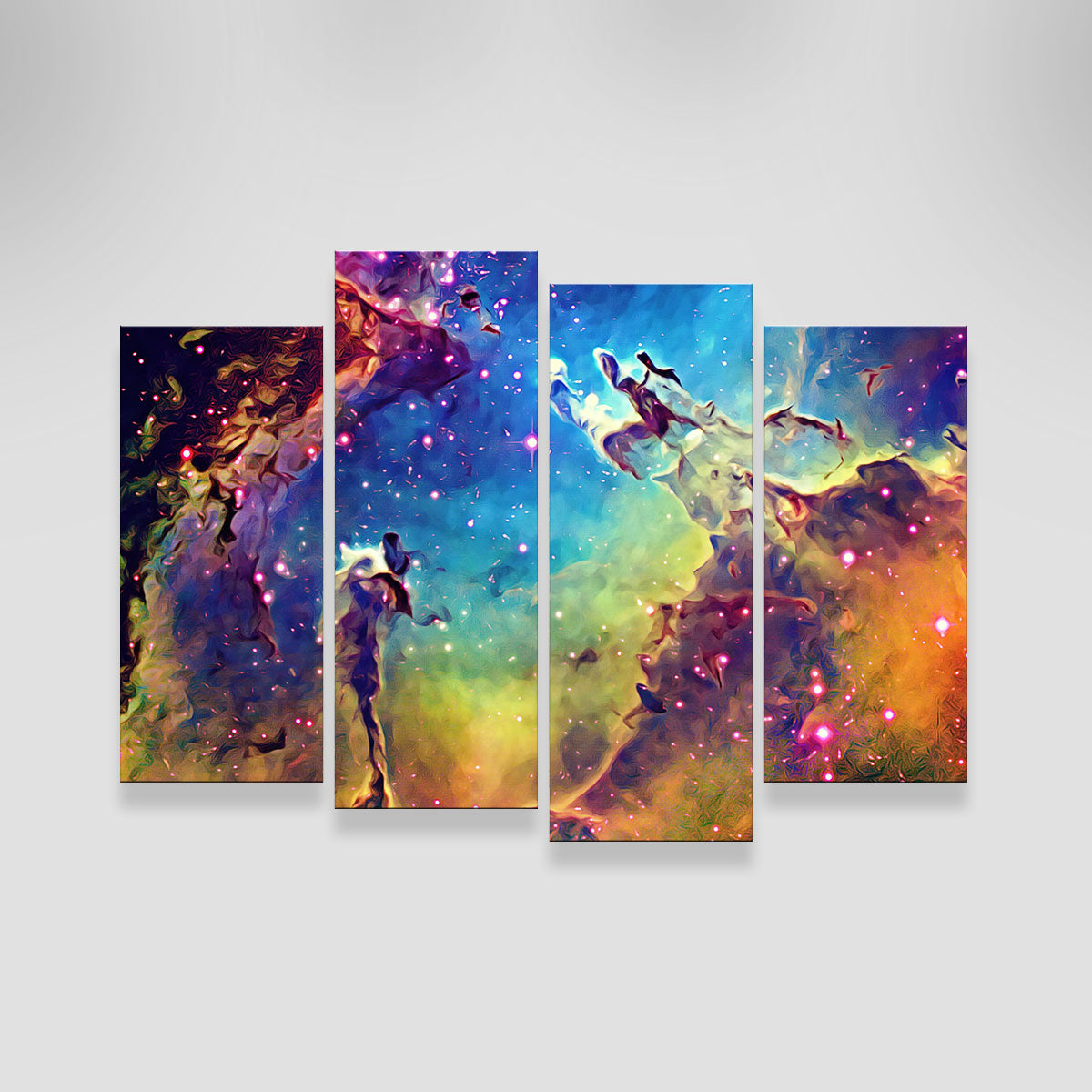 Stunning Pillars Of Creation Wall Art by Denise Dundon