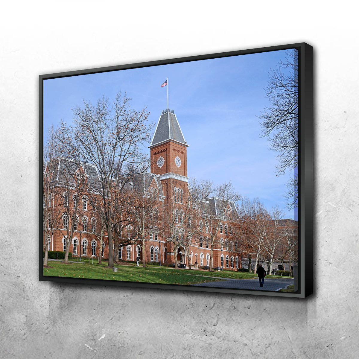 Exquisite Ohio State University Hall Wall Art - Museum Quality Canvas Print