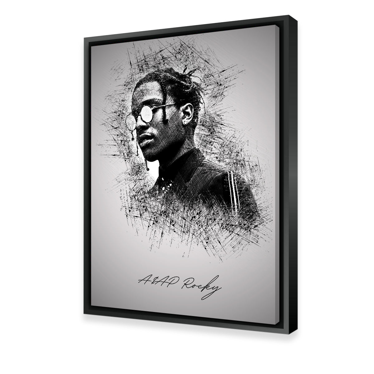 Stylish Asap Rocky Shades Wall Art for Trendy Decor