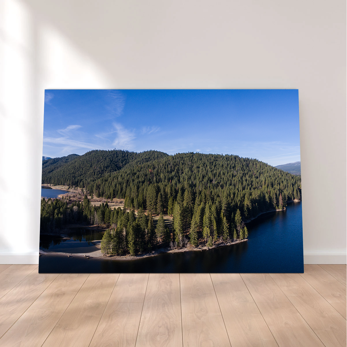 Breathtaking Siskiyou Lake and Mount Shasta Wall Art for Stunning Home Decor