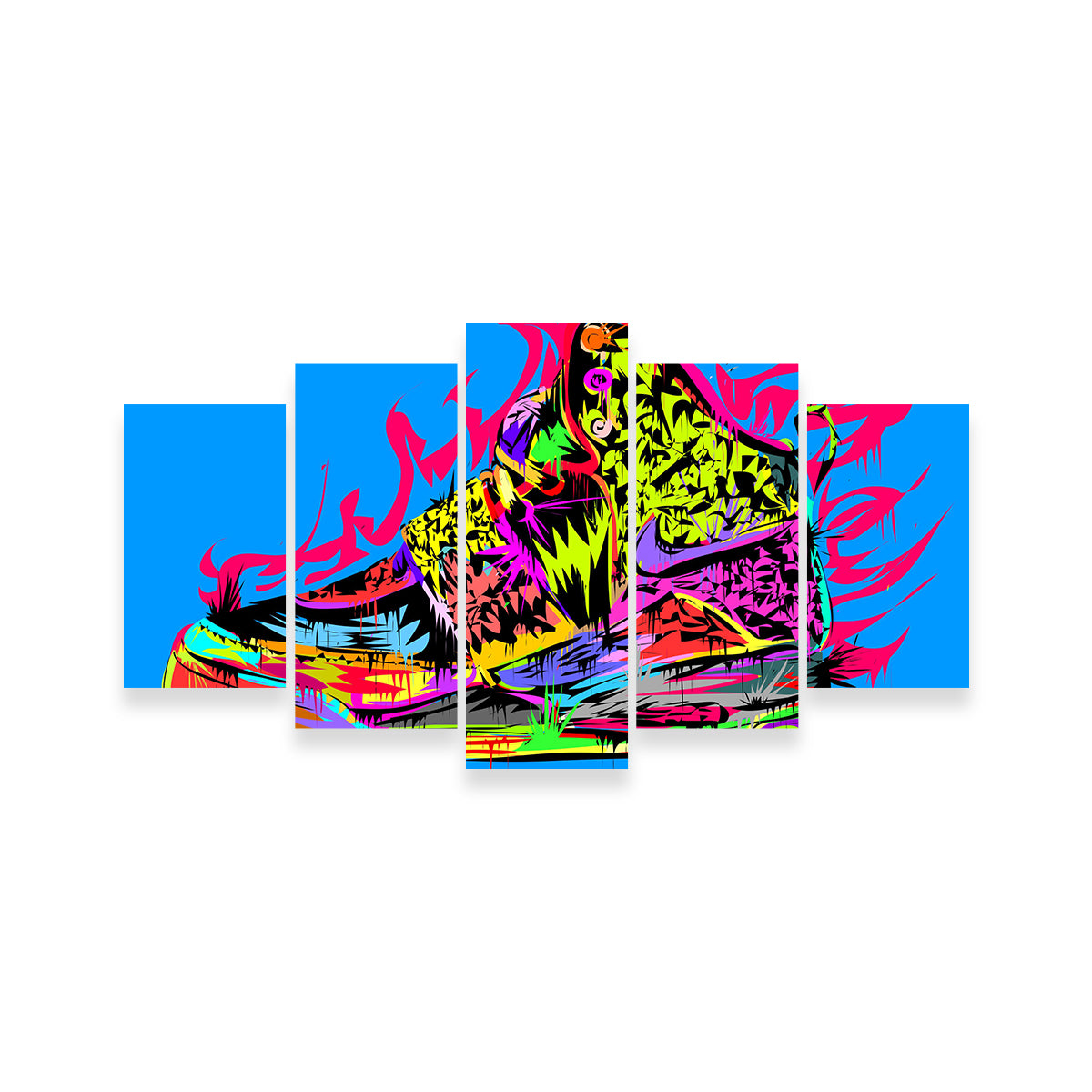 Stylish Air Yeezy Inspired Wall Art for Your Home Decor