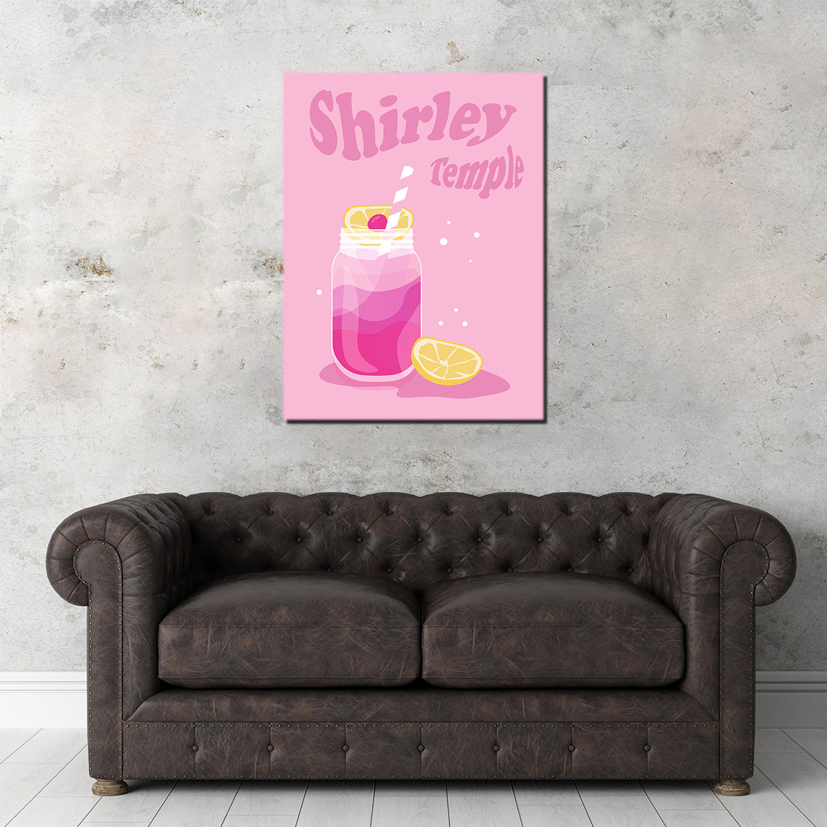 Stunning Shirley Temple Pink Wall Art for Your Home Decor