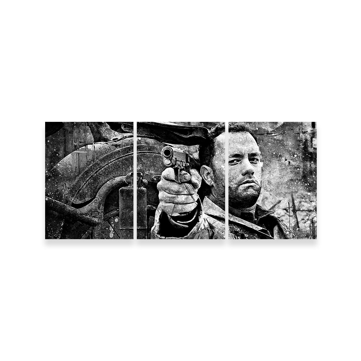 Captain Miller High - Quality Grayscale Wall Art for Stunning Home Decor