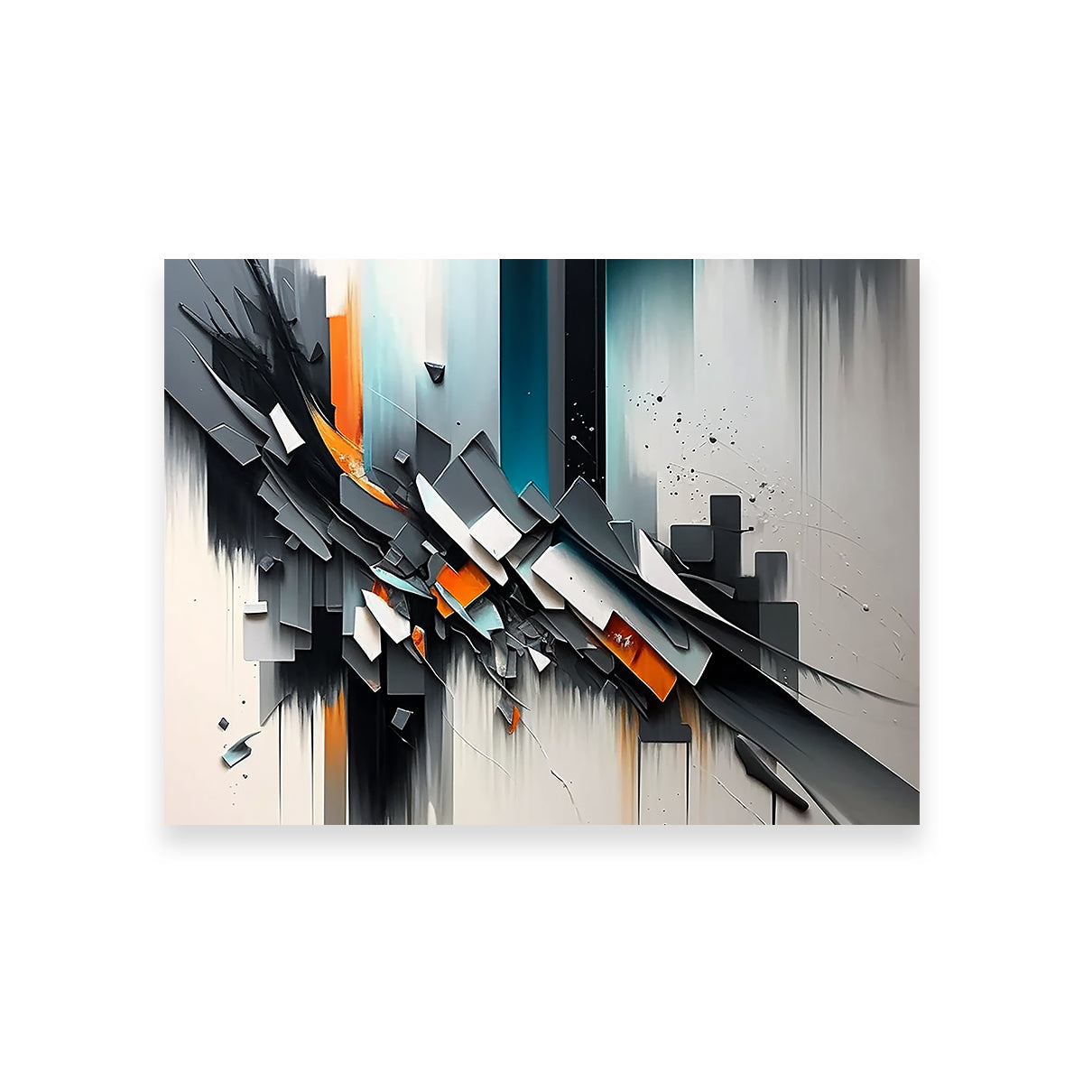 Stunning Shattered Embers Wall Art by Jennifer Hotai