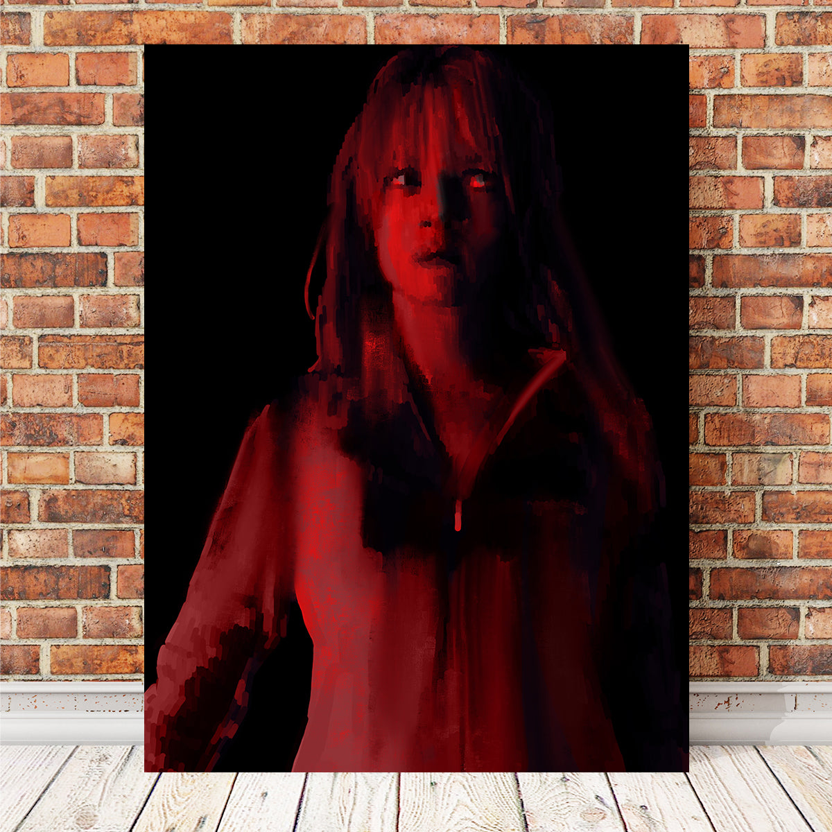 Bill's Bride Wall Art by Andy Brackpool - Museum Quality Canvas