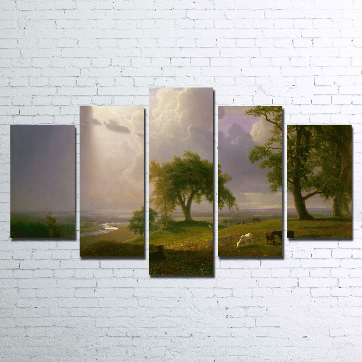 Stunning California Spring Wall Art by Albert Bierstadt