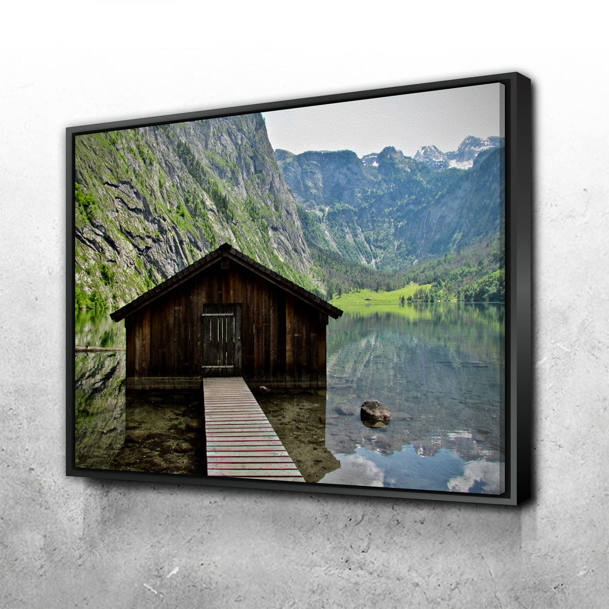 Stunning Obersee Bavaria Wall Art by David Campbell