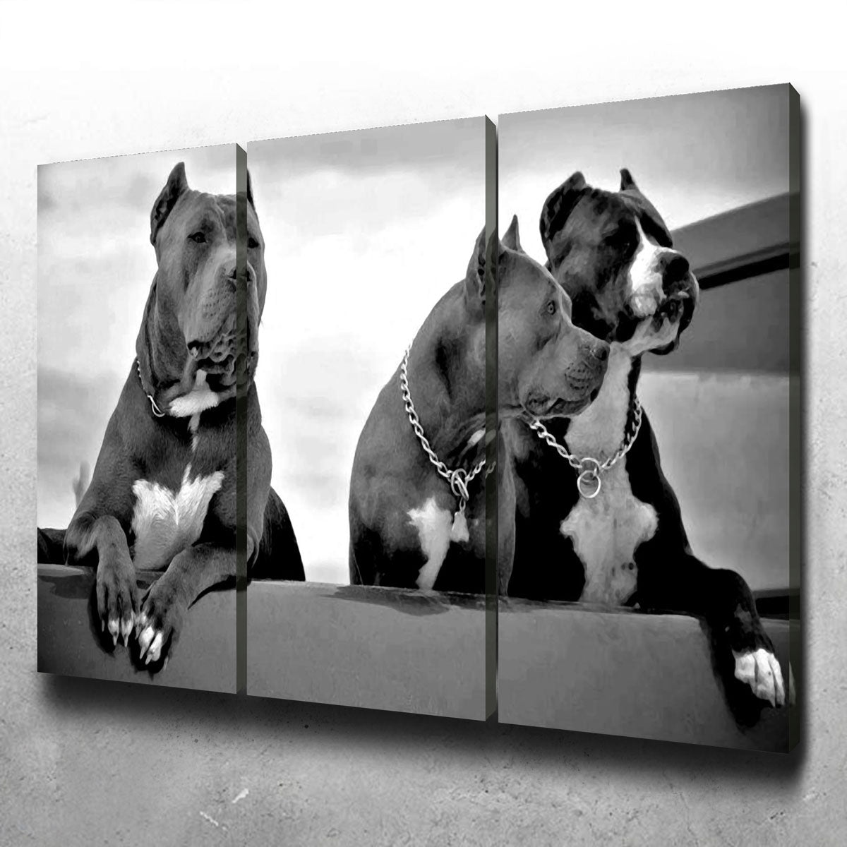 Stunning Pit Bulls Wall Art for Your Home Decor