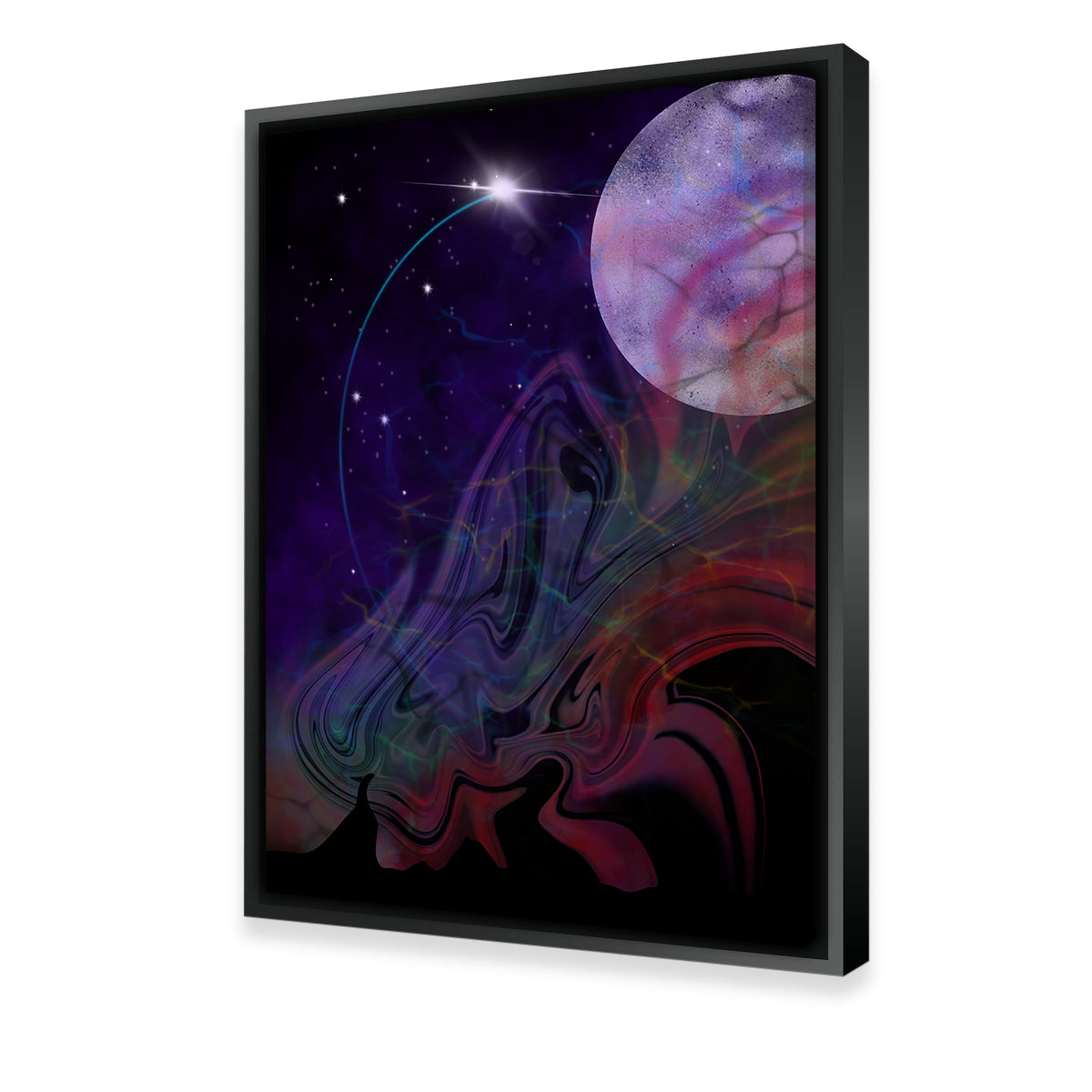 Exquisite Nebula Wall Art by JPS Darko Art