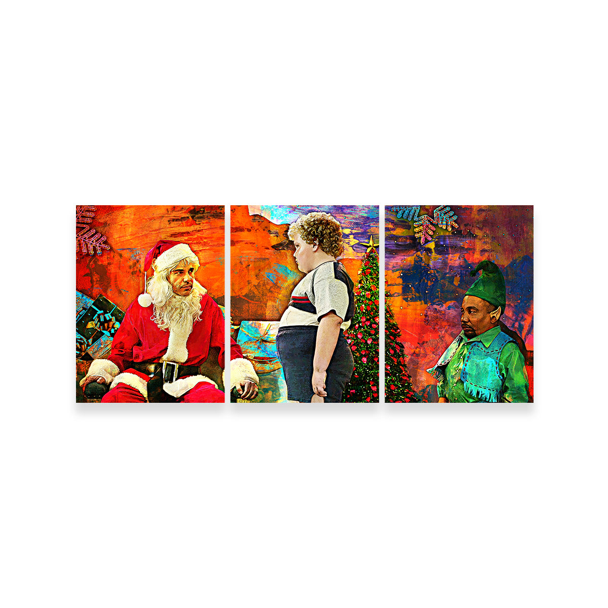 Eye - catching Bad Santa Wall Art for Stunning Home Decor