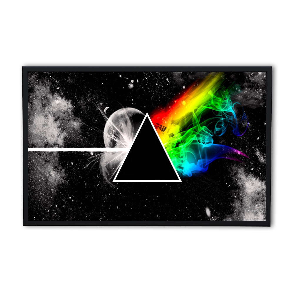 Pink Floyd - Dark Side of the Moon Stunning Panoramic Wall Art for Music Lovers