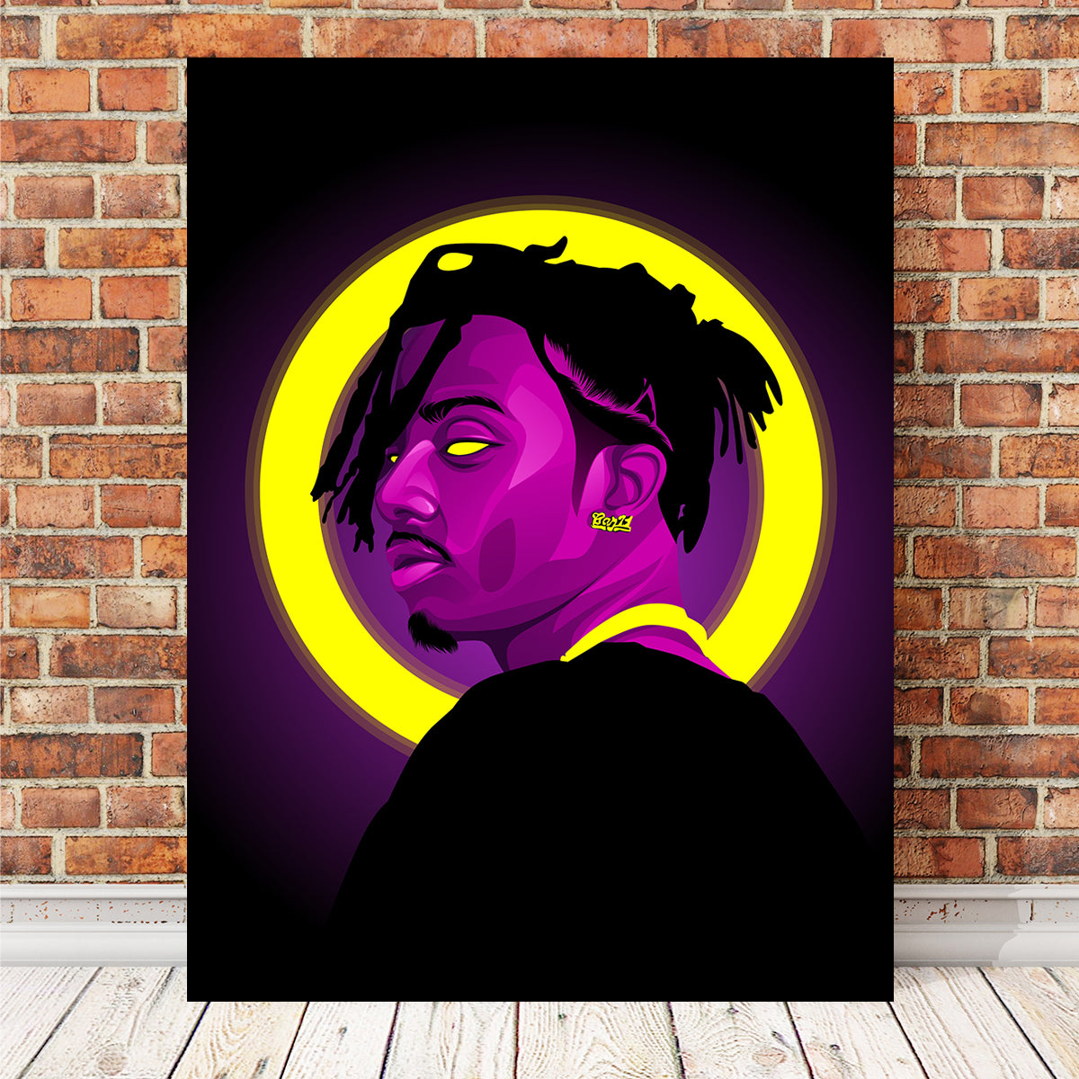 Eye - catching Playboi Carti Wall Art by Tovu Yovi