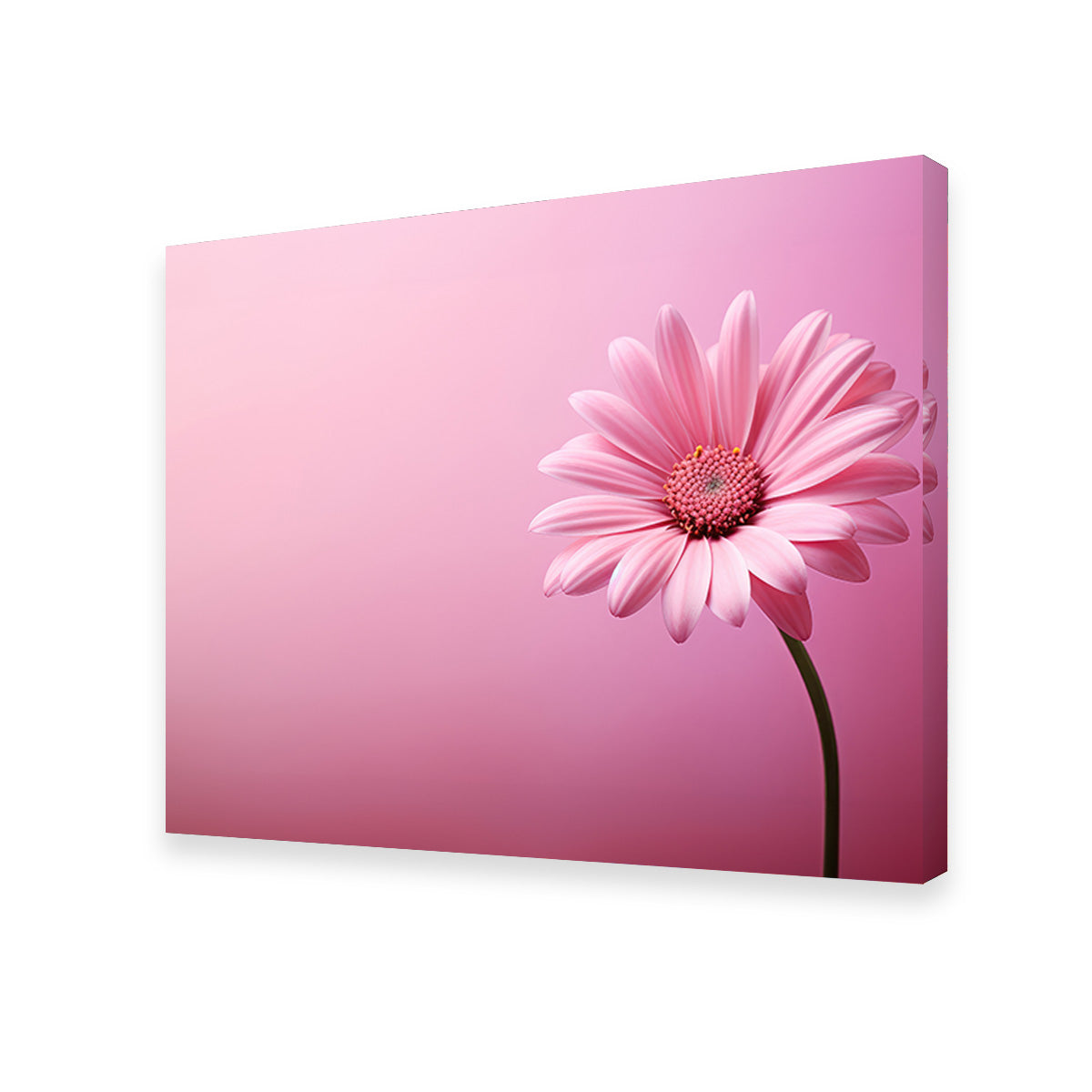 Gorgeous Pink Sunflower Wall Art