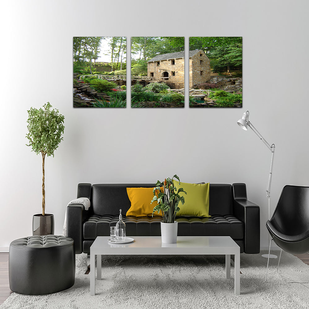 Stunning Old Mill Canvas Wall Art - Museum Quality for Your Home