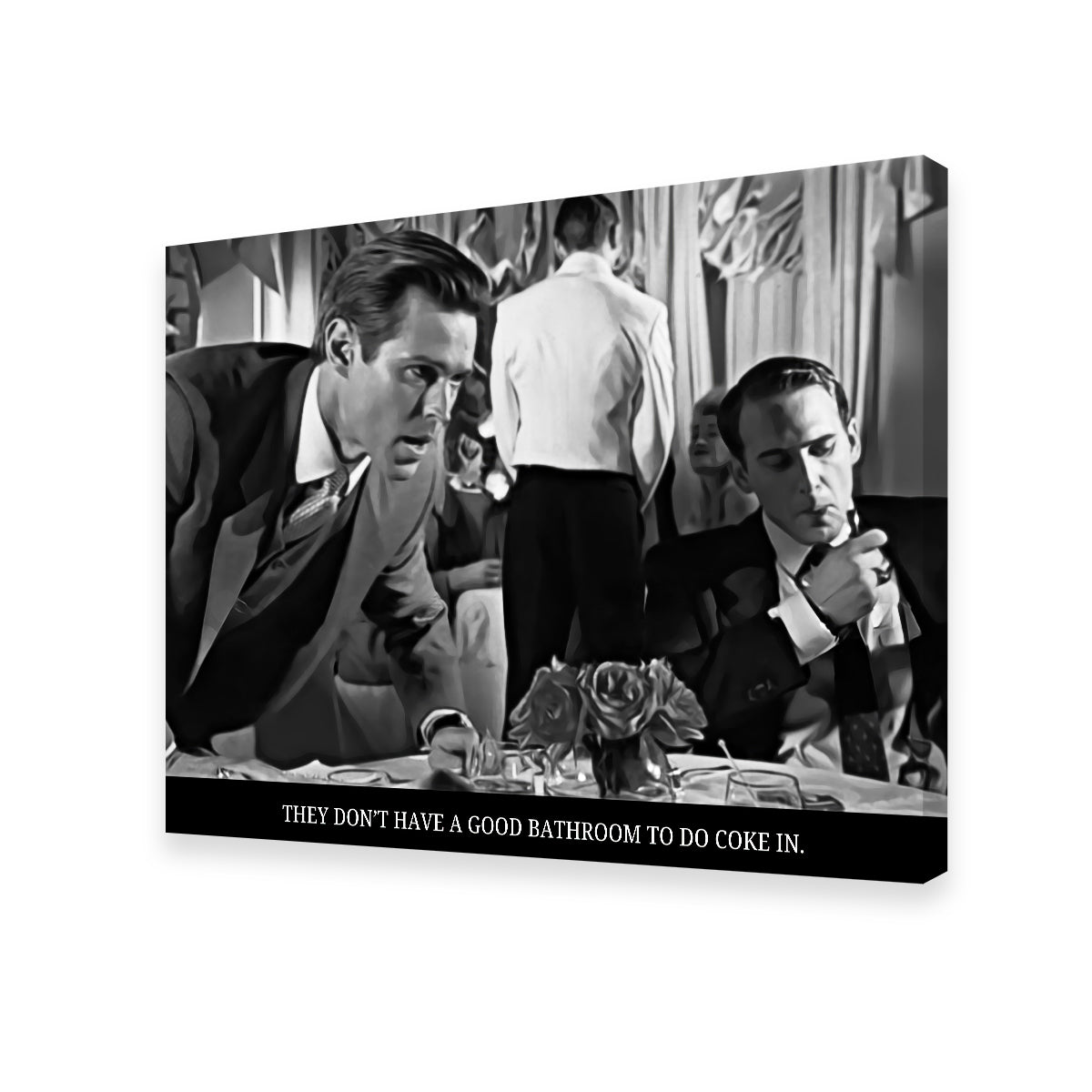Eye - catching American Psycho Coke Wall Art for Home Decor