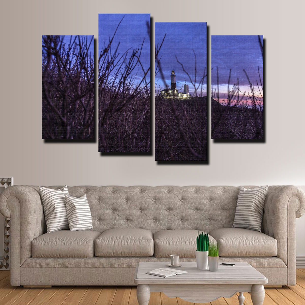 Stunning Montauk Lighthouse Wall Art by Dennis Maida