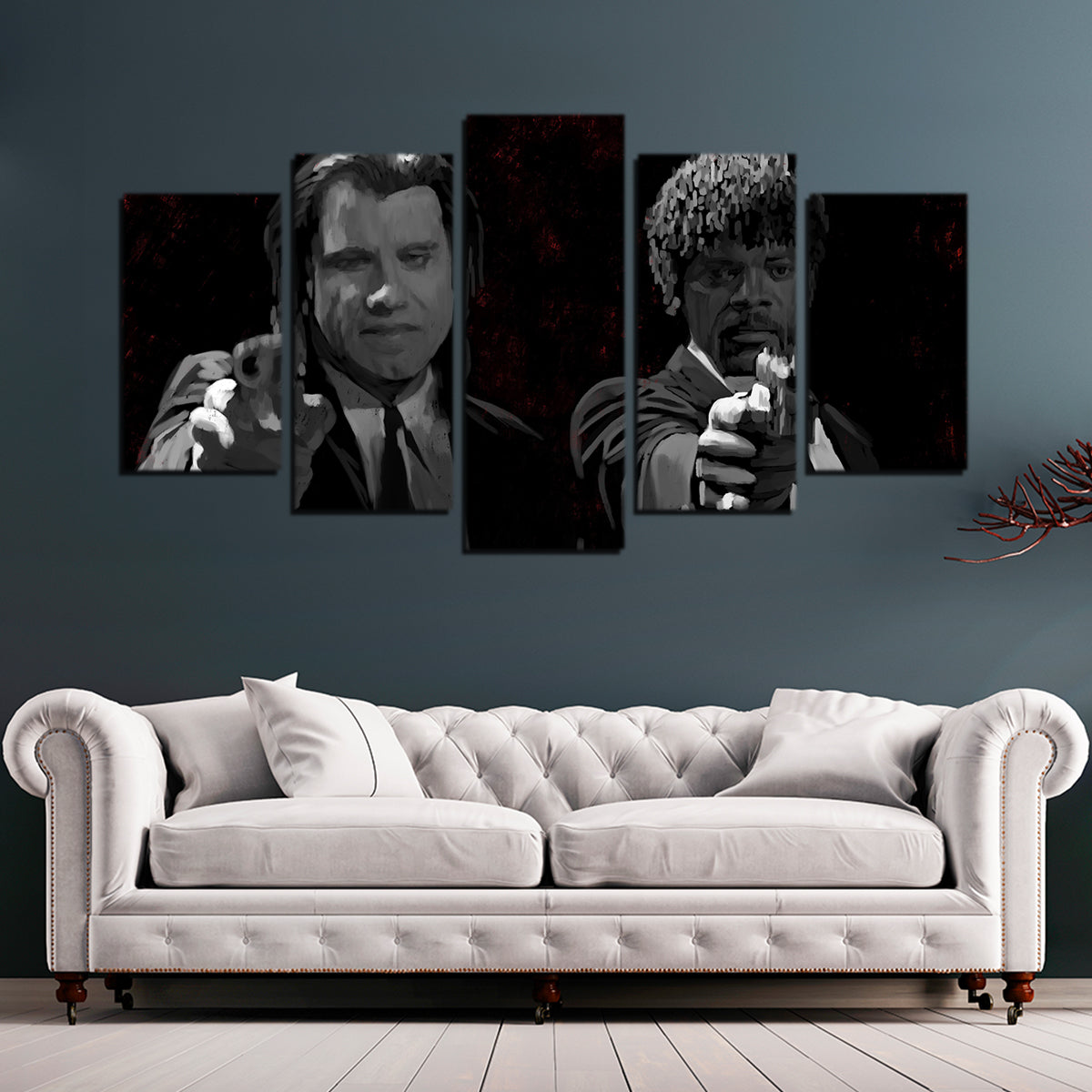 Stunning Portrait of Jules and Vincent Wall Art by Andy Brackpool
