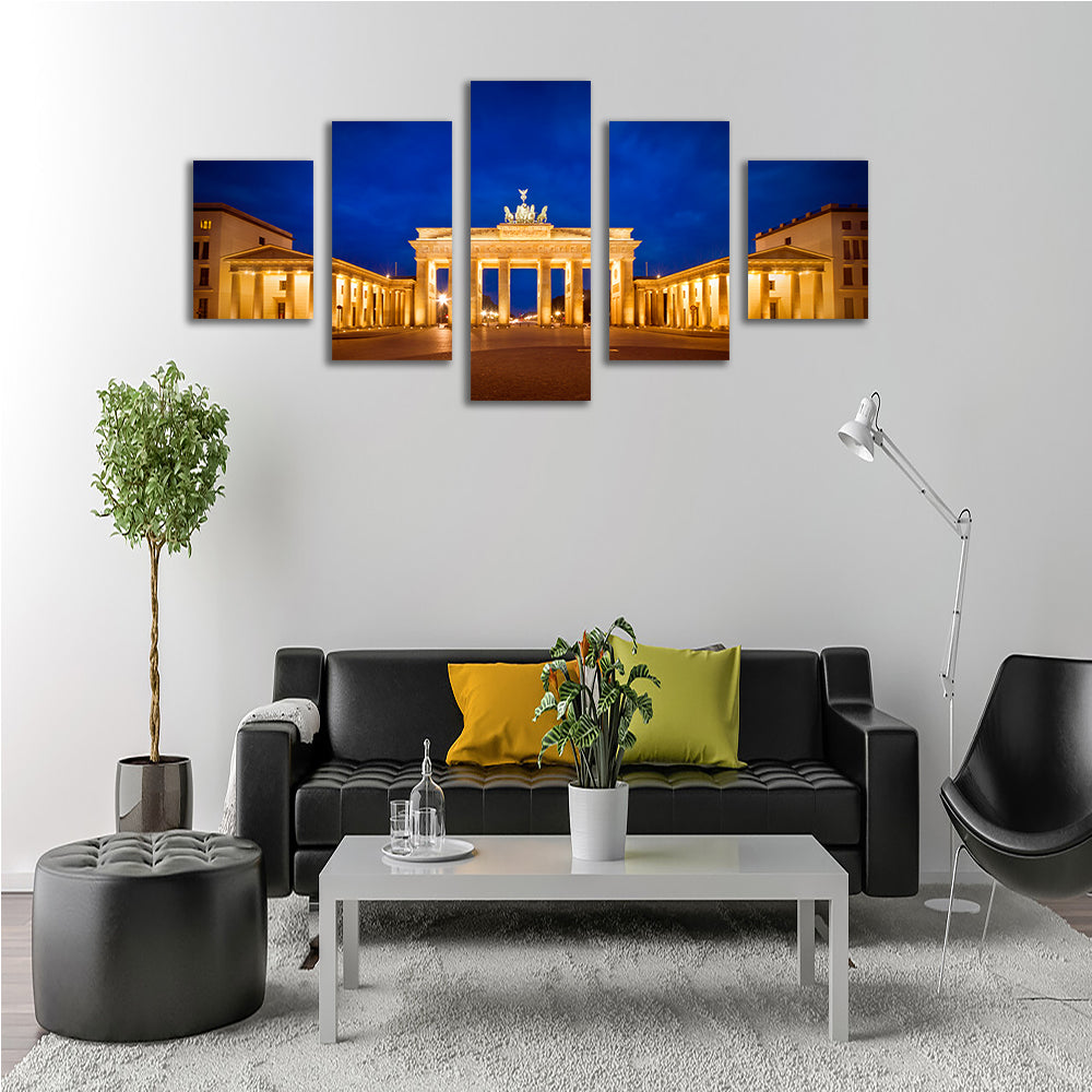 Exquisite Berlin Brandenburg Gate Wall Art by Melanie Viola