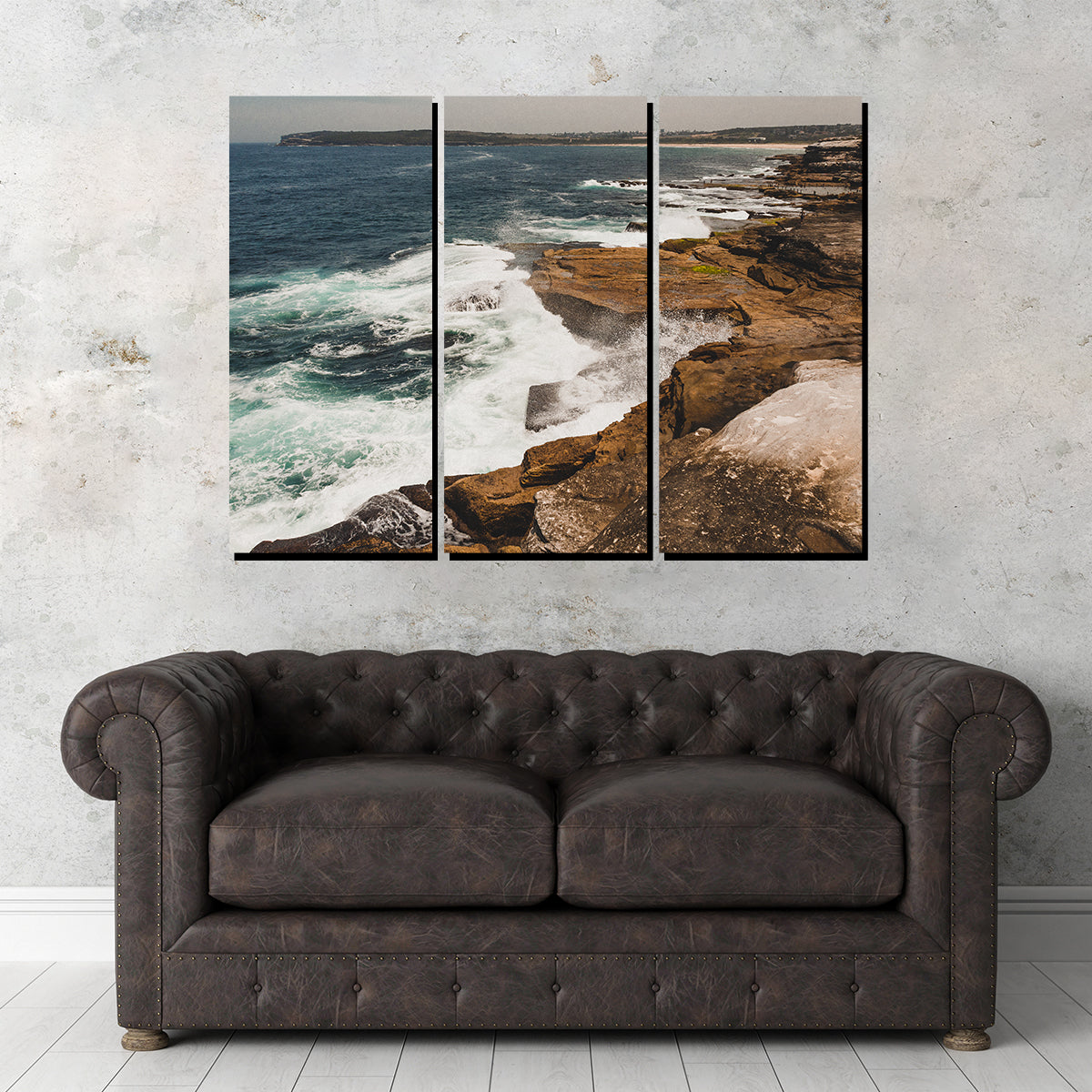 Stunning Ocean Spray Wall Art by Mike Cotton