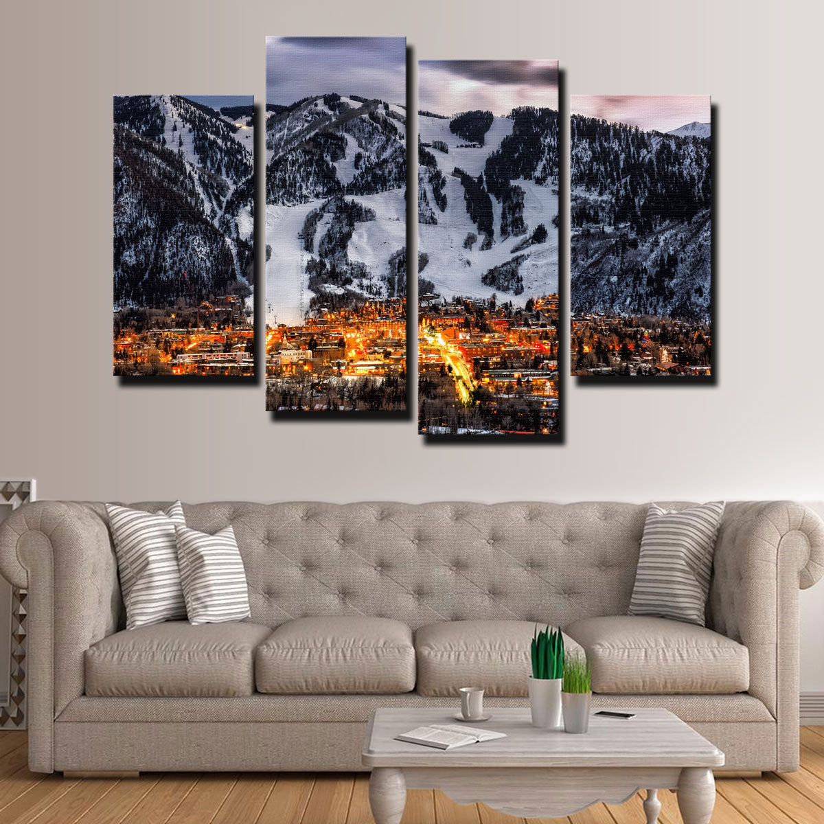 Exquisite Aspen Wall Art - Handmade with Sustainable Pine