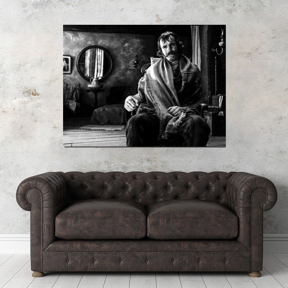 Bill the Butcher Stunning Grayscale Wall Art for Home Decor