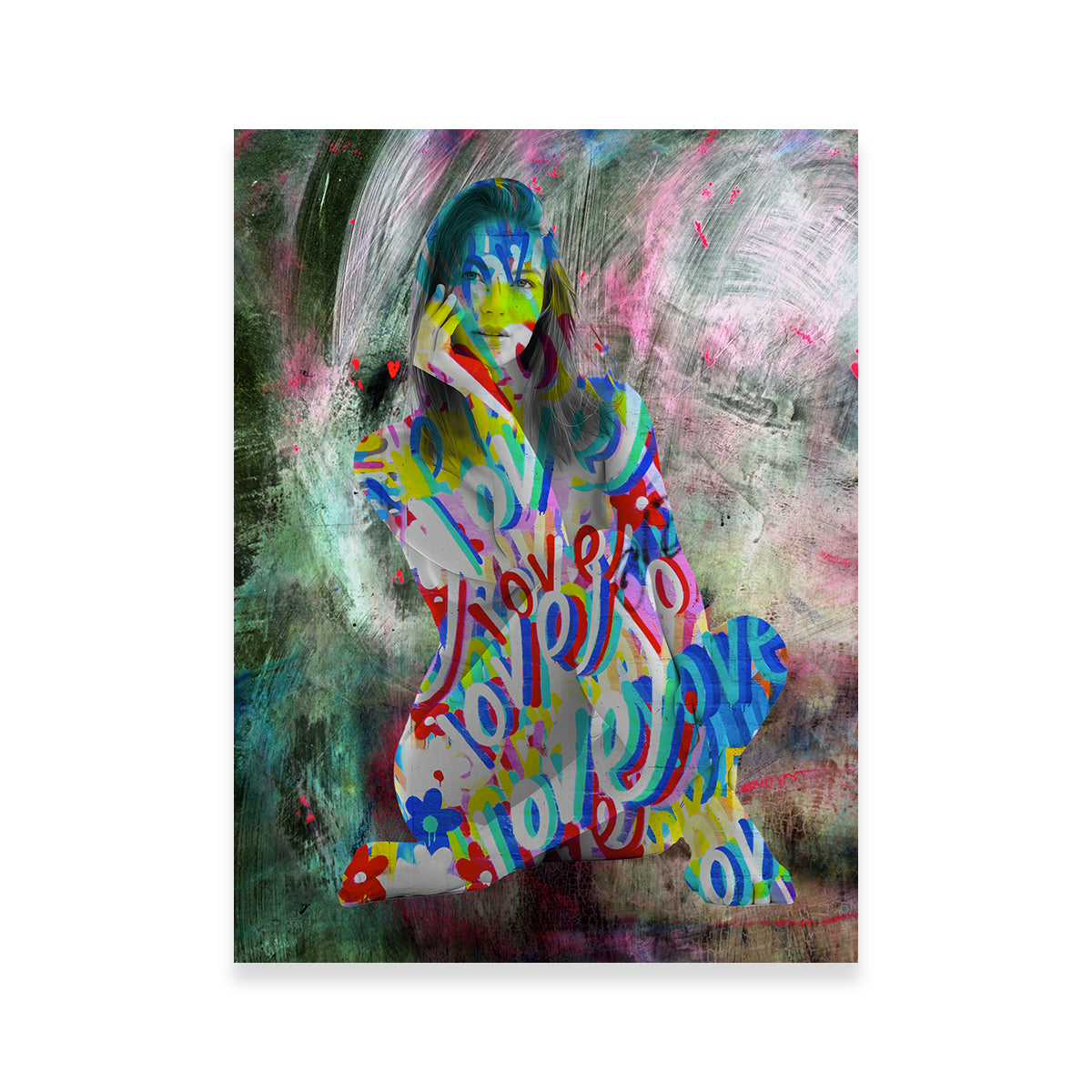 Exquisite Sitting Venus Wall Art by Stephen Chambers