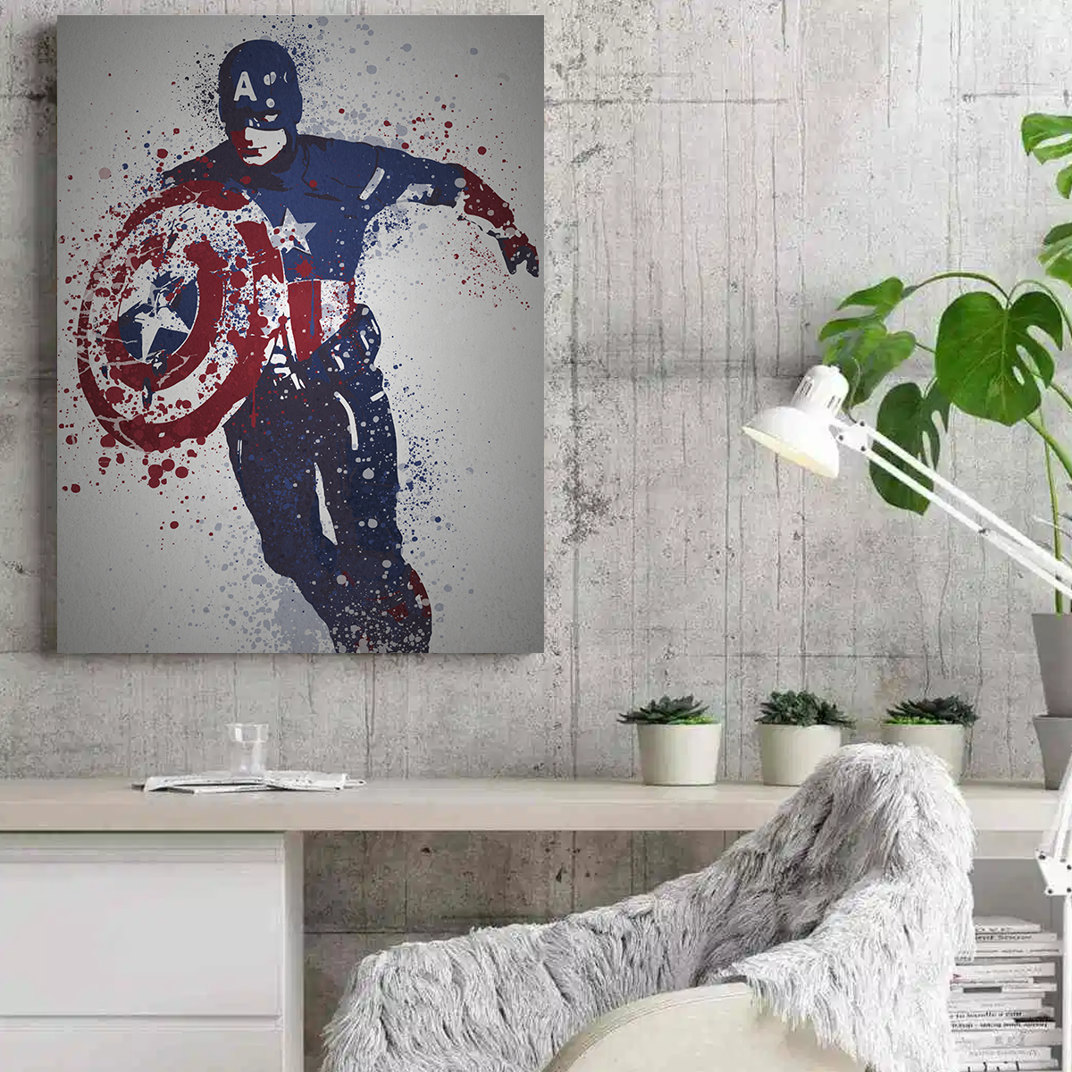 Exquisite Cap Wall Art by TM Creative Design