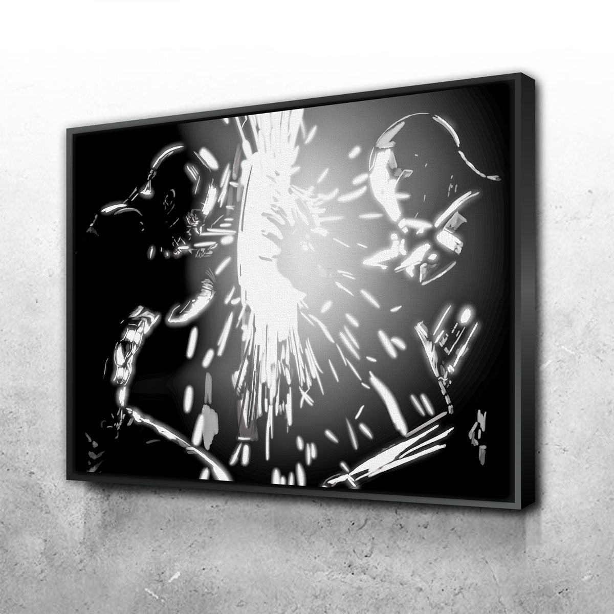 Captain America vs Iron Man Stunning Wall Art by Andy Brackpool