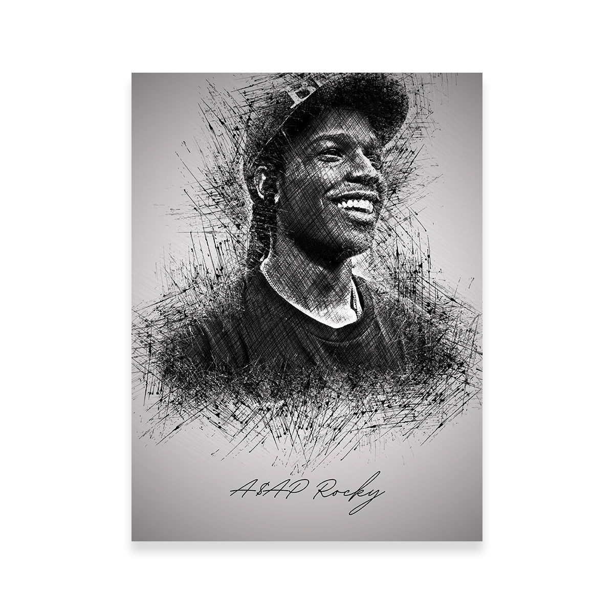 Asap Rocky Smile Stunning Wall Art for Your Home Decor
