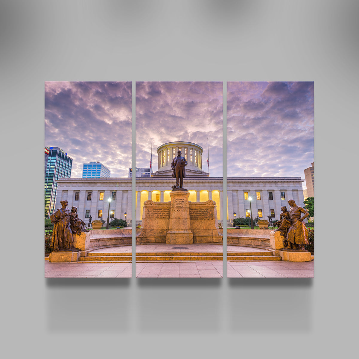 Exquisite Ohio Statehouse Wall Art for Home Decor