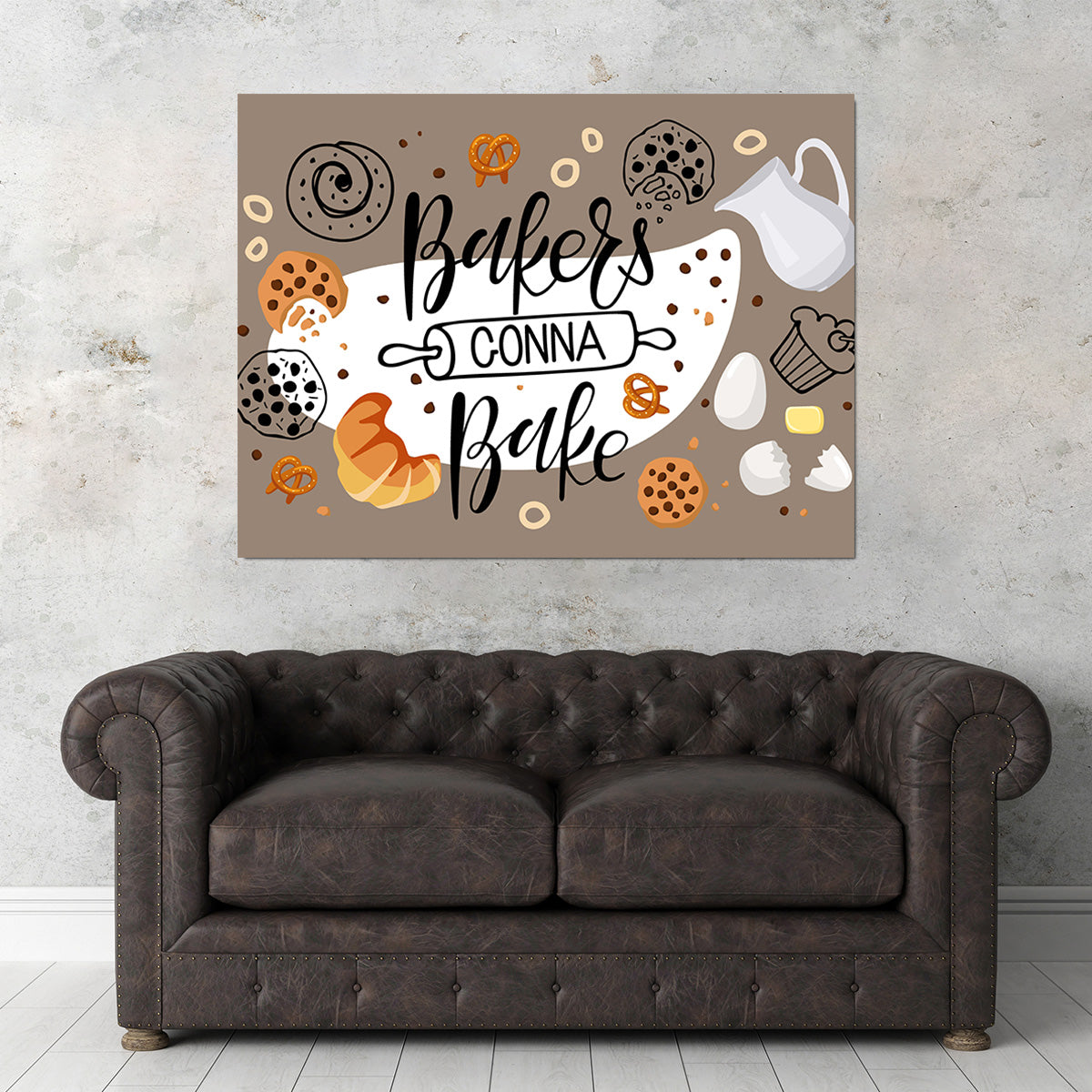 Exquisite Baker Gonna Bake Wall Art for Stunning Home Decor
