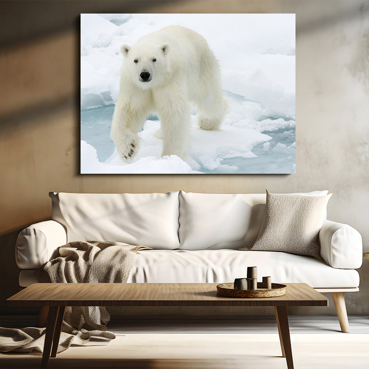 Exquisite Polar Bear Wall Art for Stunning Home Decor