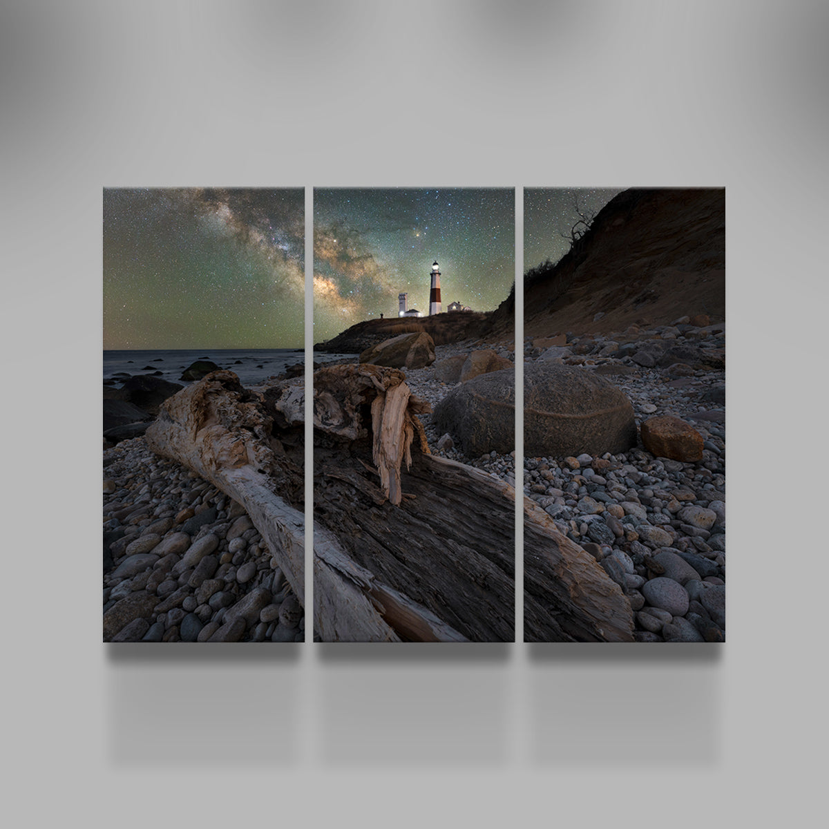 Stunning Montauk NY Driftwood Beach Wall Art by Shaun Mayer