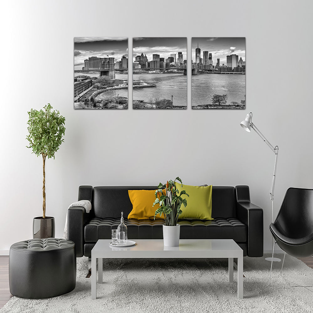 Stunning NYC View from Manhattan Bridge Wall Art by Melanie Viola