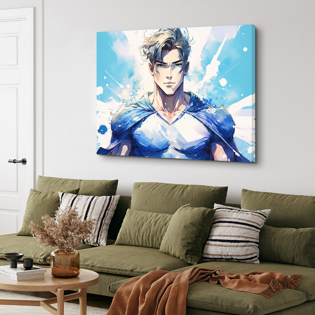 Stunning Anime Super Hero Canvas Prints