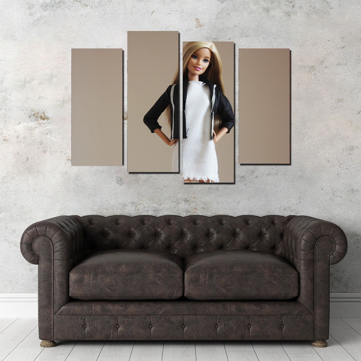 Barbie Casual - Premium Handmade Canvas Prints