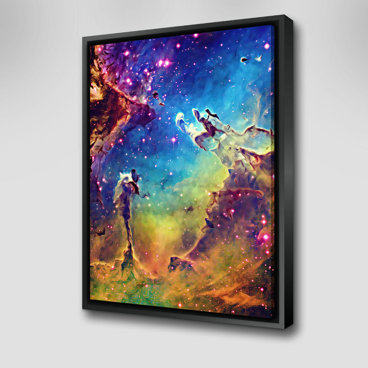 Stunning Pillars Of Creation Vertical Wall Art by Denise Dundon