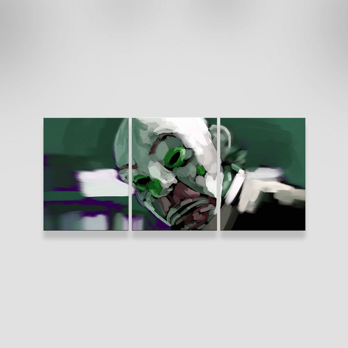 Stunning Bank Robber Clown Wall Art by Andy Brackpool