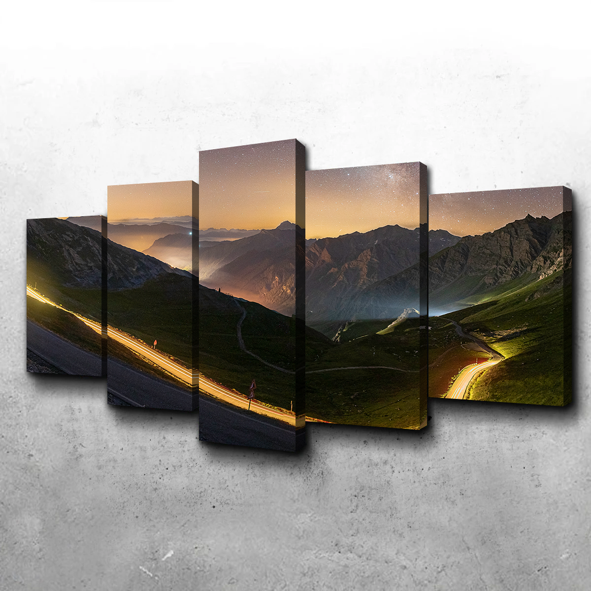 Stunning Agnel Pass Wall Art by Jeff Graphy