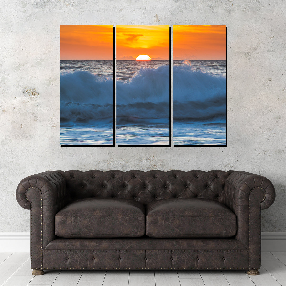 Breathtaking Ocean Sunrise Wall Art by Mike Cotton