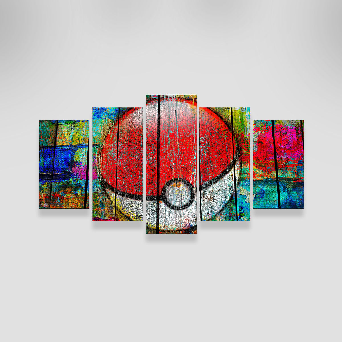 Eye - Catching PokeBall Wall Art for Your Home Decor