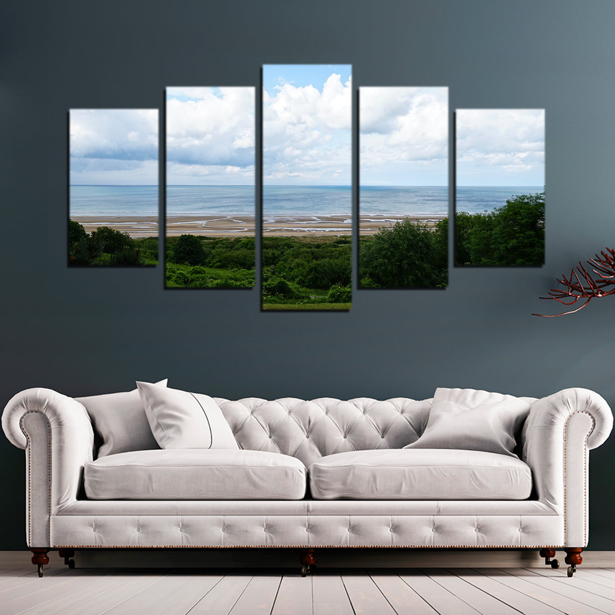 Stunning Omaha Beach Wall Art by David Campbell