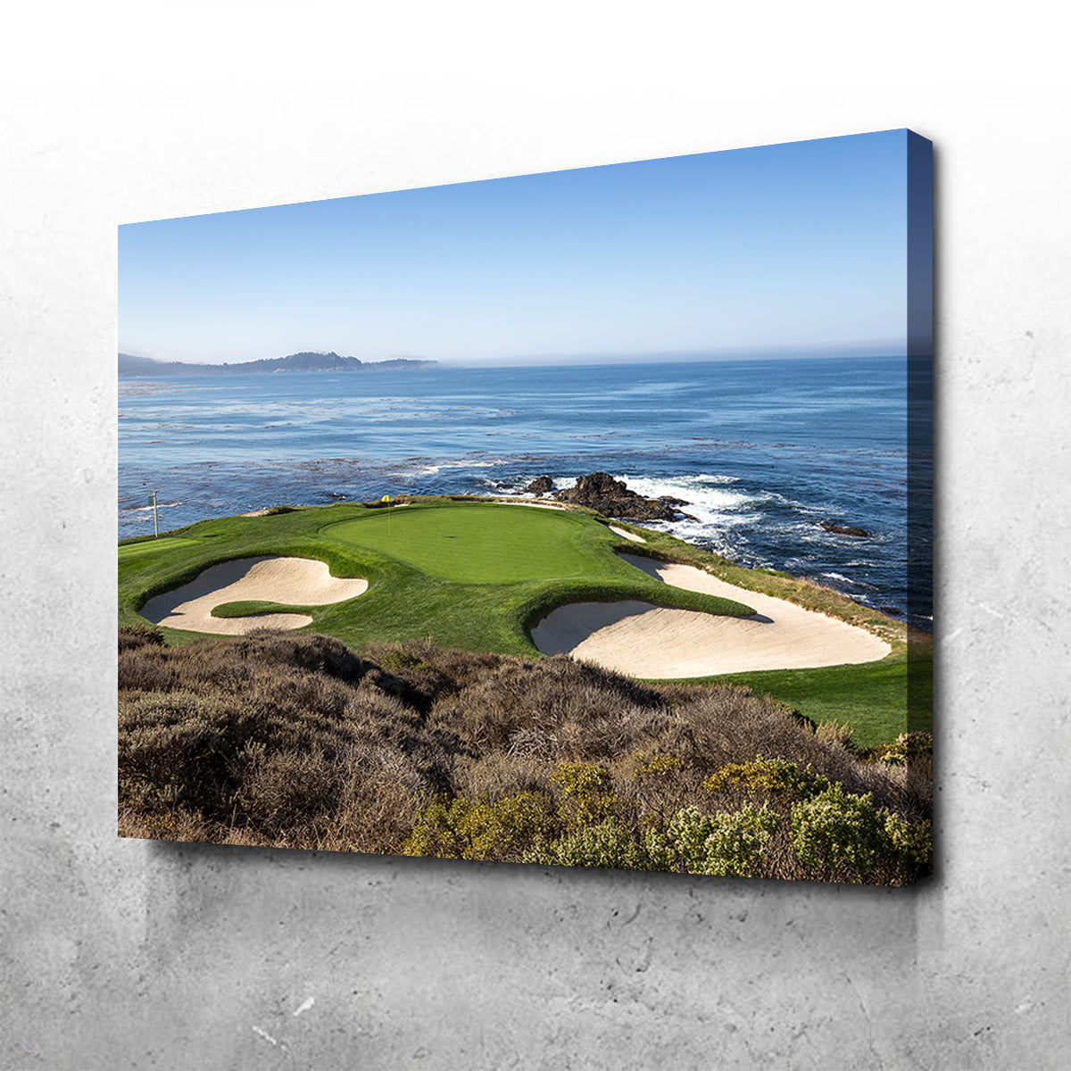 Stunning Pebble Beach Canvas Wall Art for Home Decor
